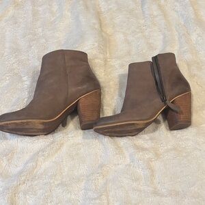 BP Taupe Ankle Booties